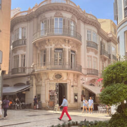 Alternative view of Jardines Strachan - Spanish Architecture Print