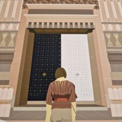 Alternative view of Arya Stark - House of Black and White Print
