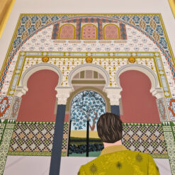 Alternative view of Oberyn Martell at the palace of Dorne Print