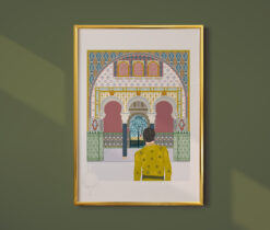 Oberyn Martell at the palace of Dorne Print
